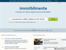Tablet Screenshot of immobilmente.com